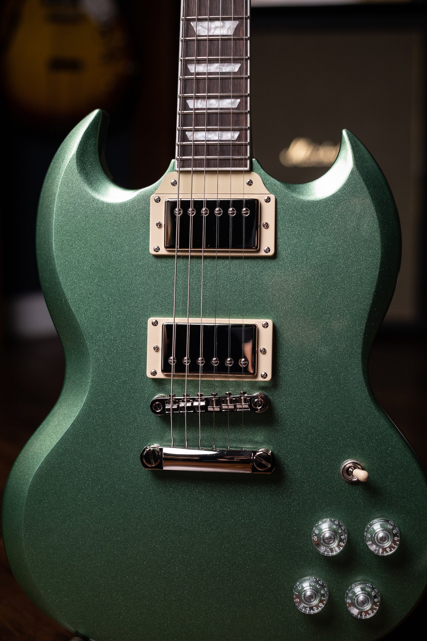 Epiphone SG Muse Electric Guitar - Wanderlust Green Metallic