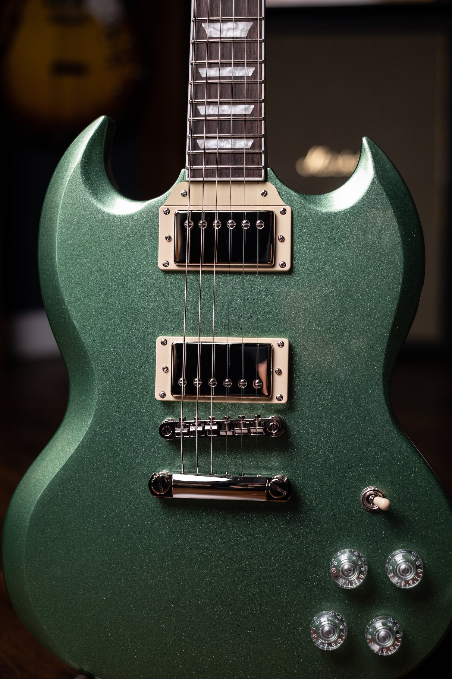 Epiphone SG Muse Electric Guitar - Wanderlust Green Metallic