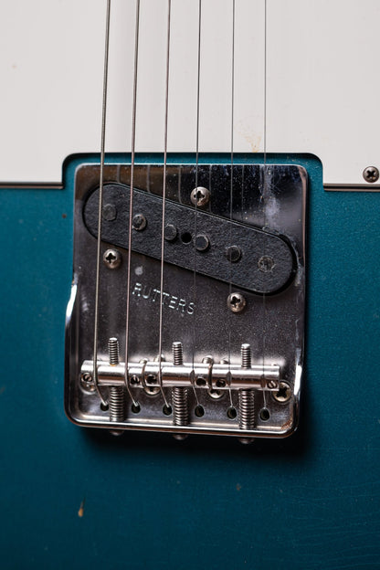 2018 Fender Custom Shop Wildwood 10 1955 Telecaster Relic Electric Guitar - Faded Ocean Turquoise