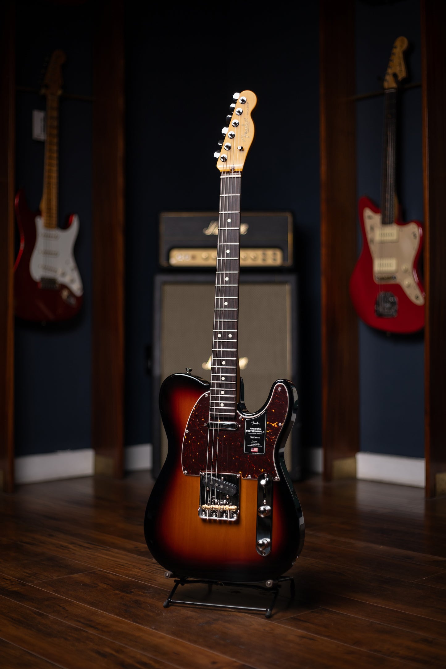 Fender American Professional II Telecaster Electric Guitar- 3-Color Sunburst