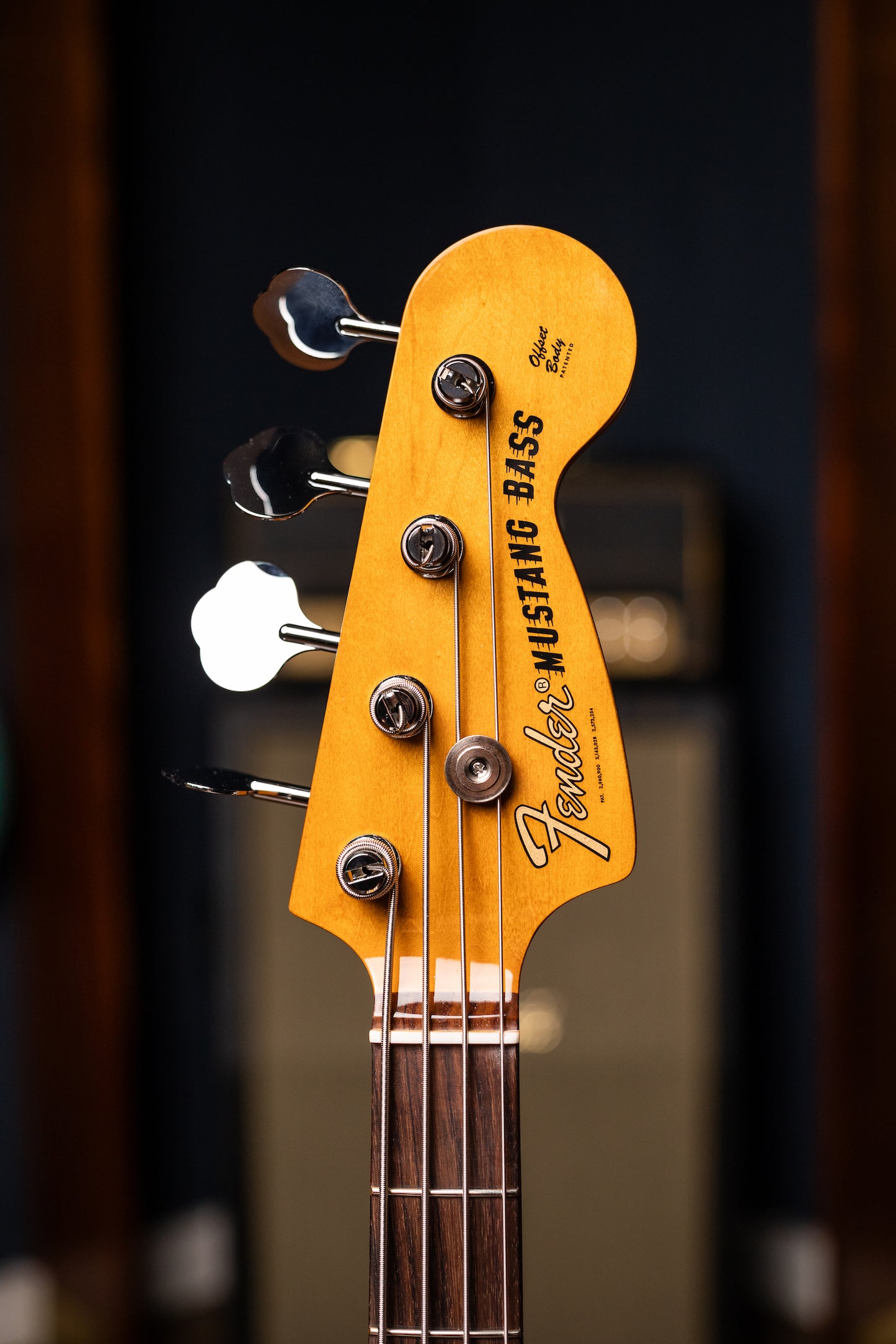 Fender Vintera® II '70s Competition Mustang® Electric Bass - Competition Burgundy
