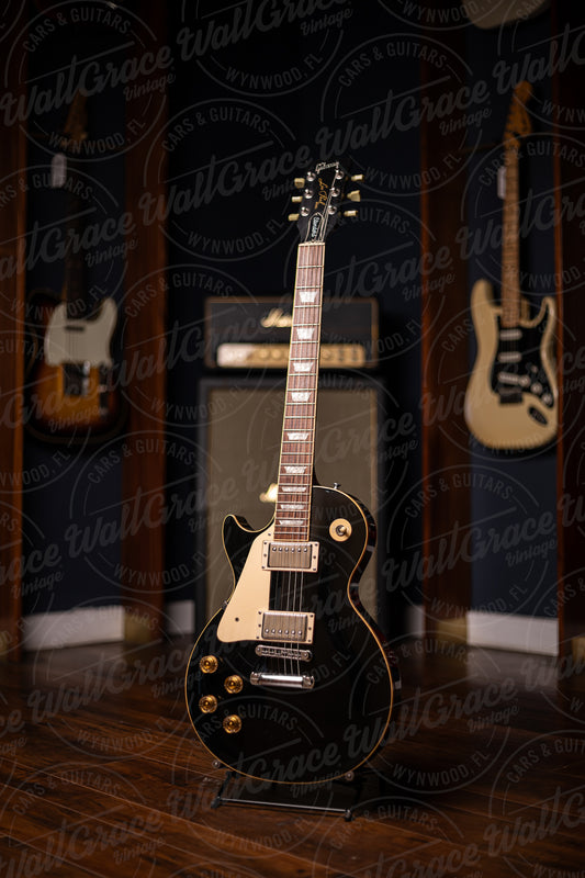 1995 Gibson Les Paul Standard Left Handed Electric Guitar - Ebony