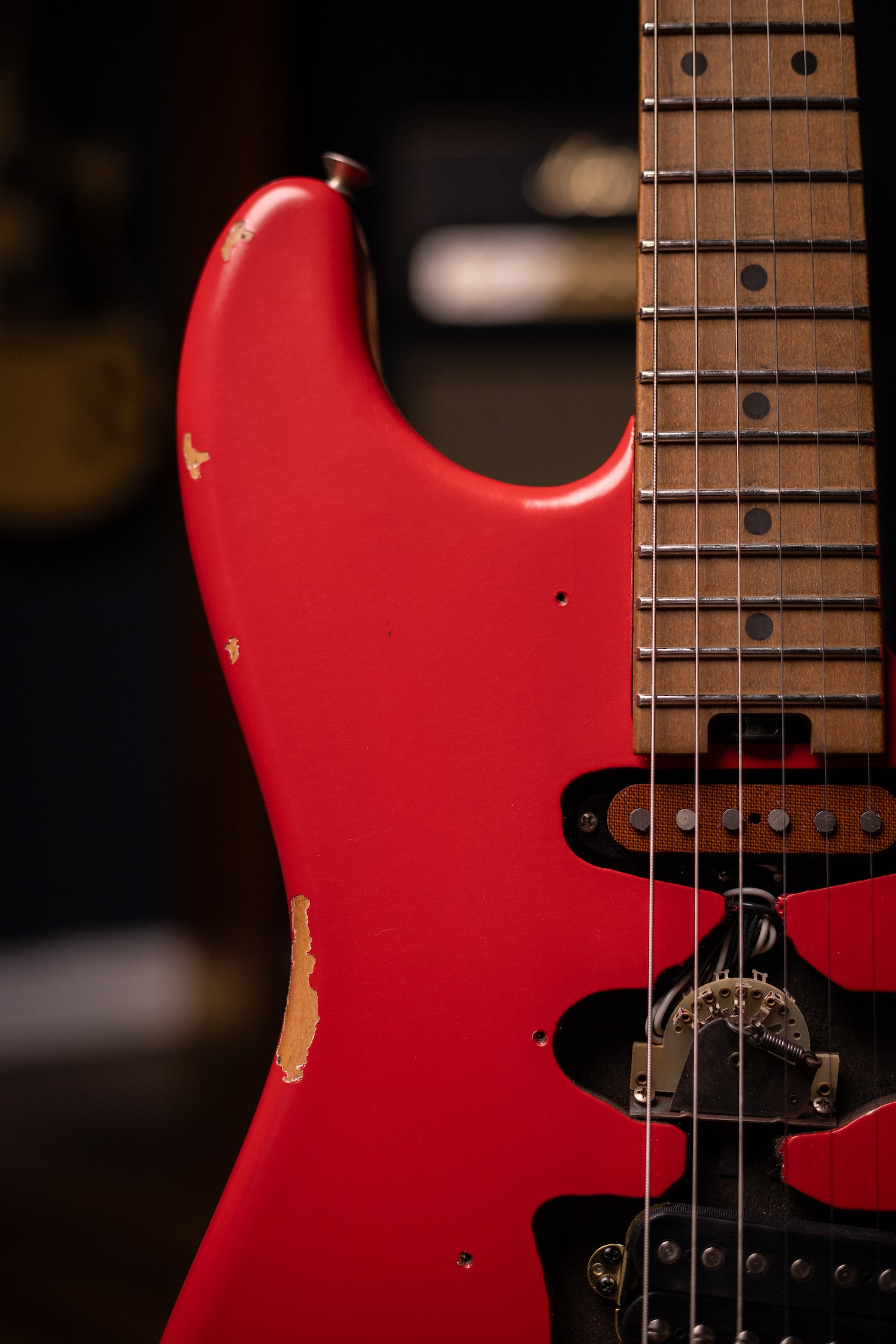 EVH Frankenstein Series Relic Electric Guitar - Red
