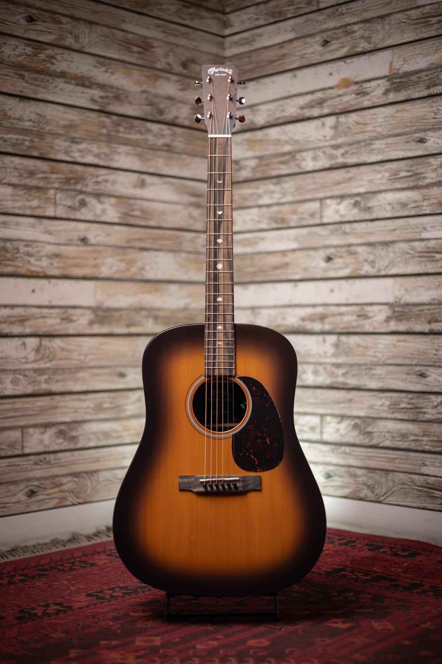 Martin D-X2E Molly Tuttle Acoustic Elecetric Guitar - Vintage Sunburst