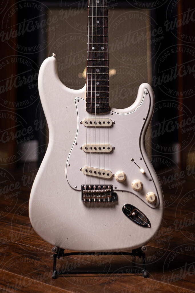Fender Custom Shop Limited Edition '64 Stratocaster Journeyman Relic With Closet Classic Hardware - Aged Olympic White