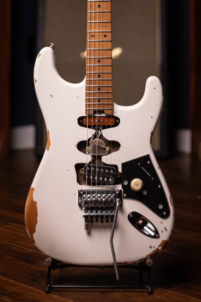 EVH Frankenstein Series Relic Electric Guitar - White