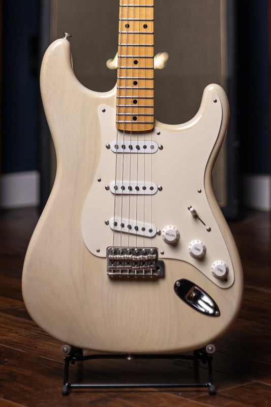 2011 Fender Custom Shop Wildwood Dealer Select 10 1957 Stratocaster Electric Guitar - White Blonde