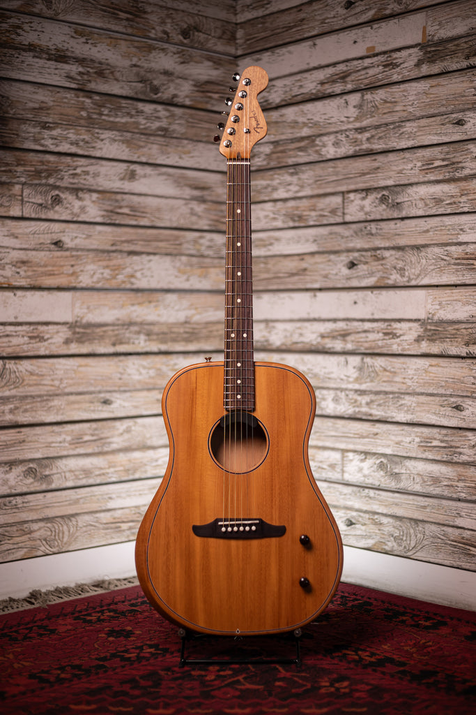 Fender Highway Series Dreadnought Acoustic-Electric Guitar - Mahogany