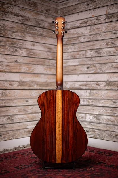 Bedell Revolution Orchestra Acoustic Guitar - Tanned Leather Burst