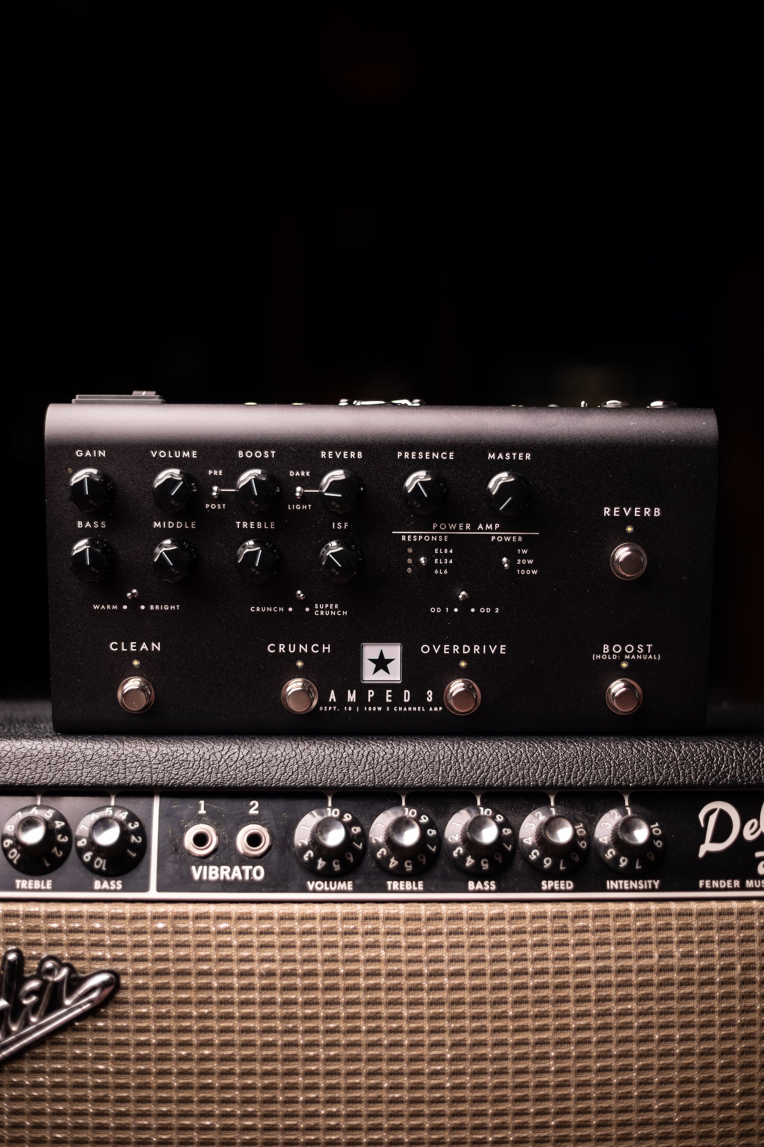 Blackstar Dept. 10 AMPED 3 100-watt Guitar Amplifier Pedal – Walt