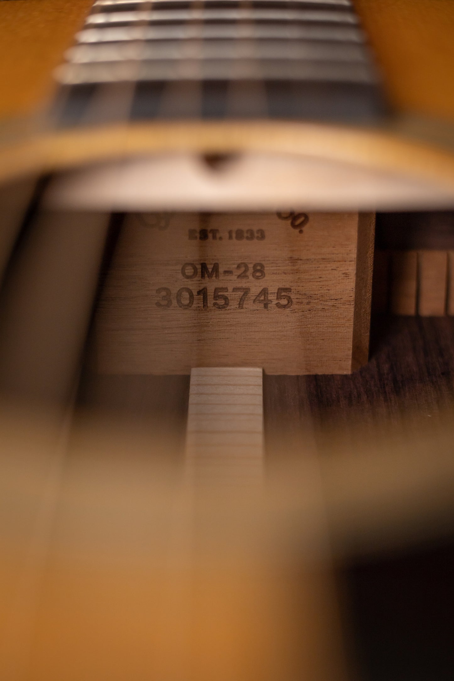 Martin OM-28 Acoustic Guitar - Natural