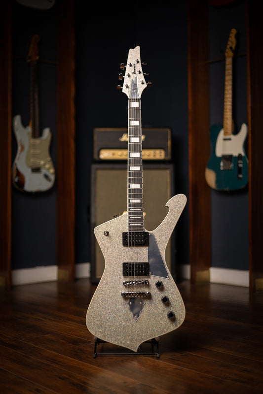 Ibanez Paul Stanley Signature PS60SSL Electric Guitar - Sliver Sparkle
