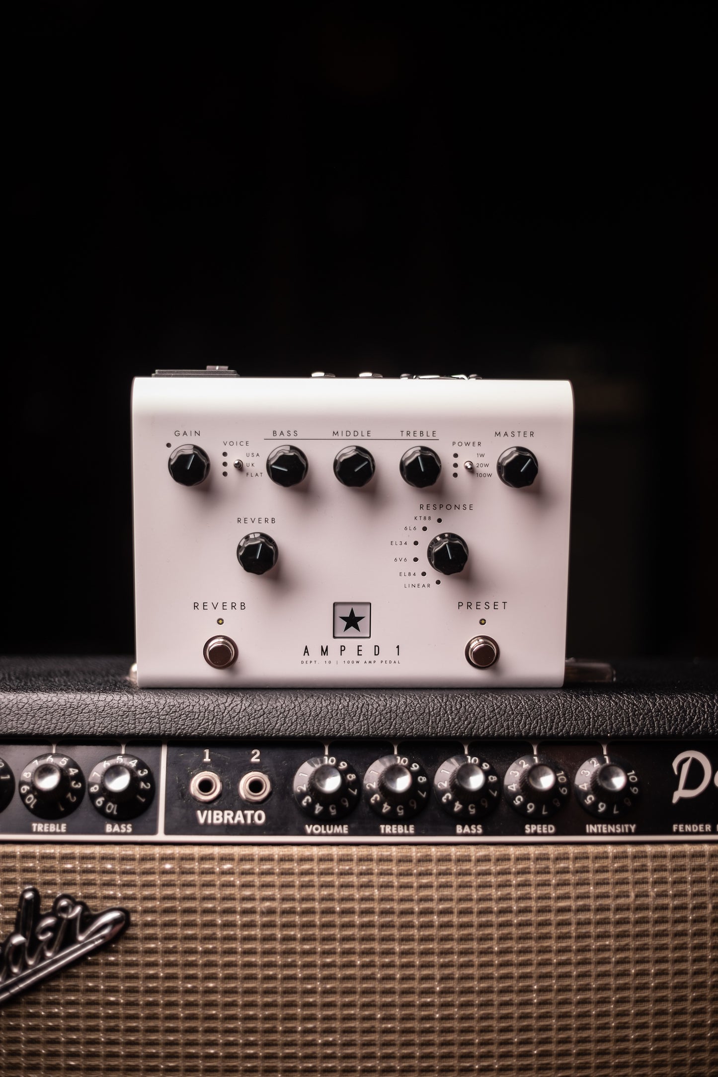 New  Blackstar Dept. 10 AMPED 1 100-watt Guitar Amplifier Pedal