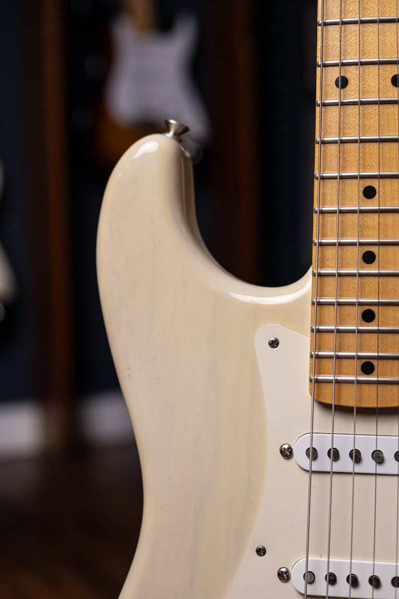2011 Fender Custom Shop Wildwood Dealer Select 10 1957 Stratocaster Electric Guitar - White Blonde
