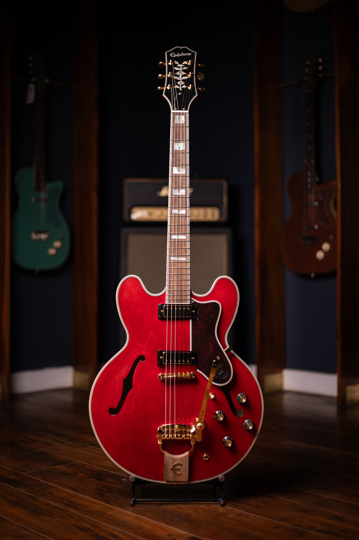 Epiphone 150th Anniversary Sheraton Semi-Hollowbody Electric Guitar - Cherry