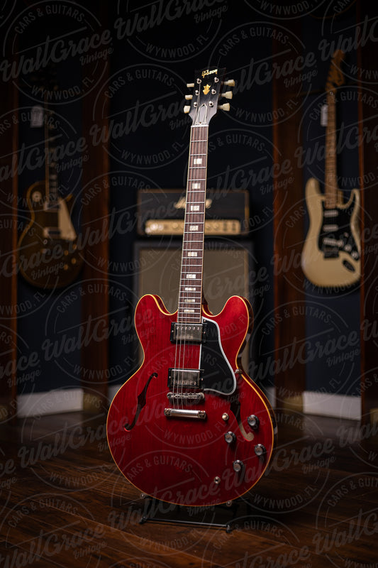 Gibson Custom Shop Murphy Lab 1964 ES-335 Reissue Ultra Light Aged Electric Guitar - Sixties Cherry