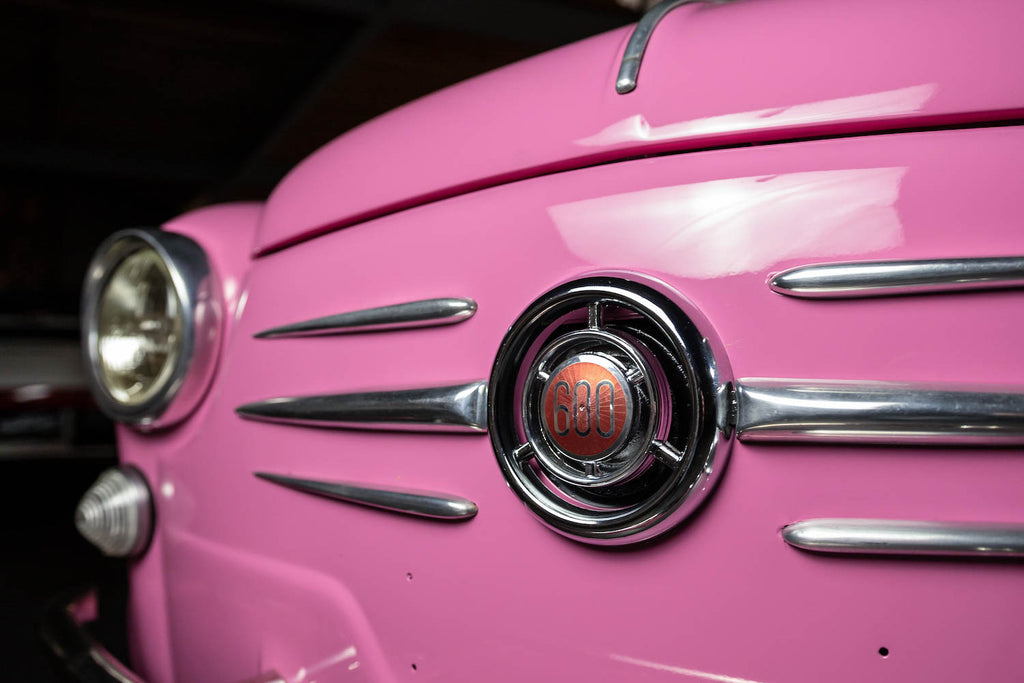 1964 Fiat Jolly - Pink