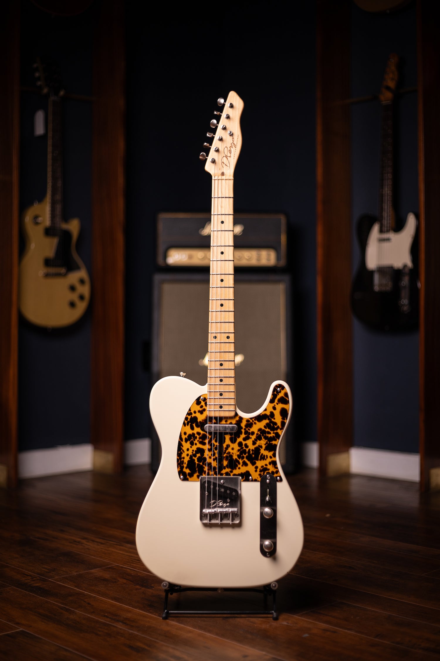 2010 D Pergo Semi Hollow Electric Guitar - Aged Bakersfield