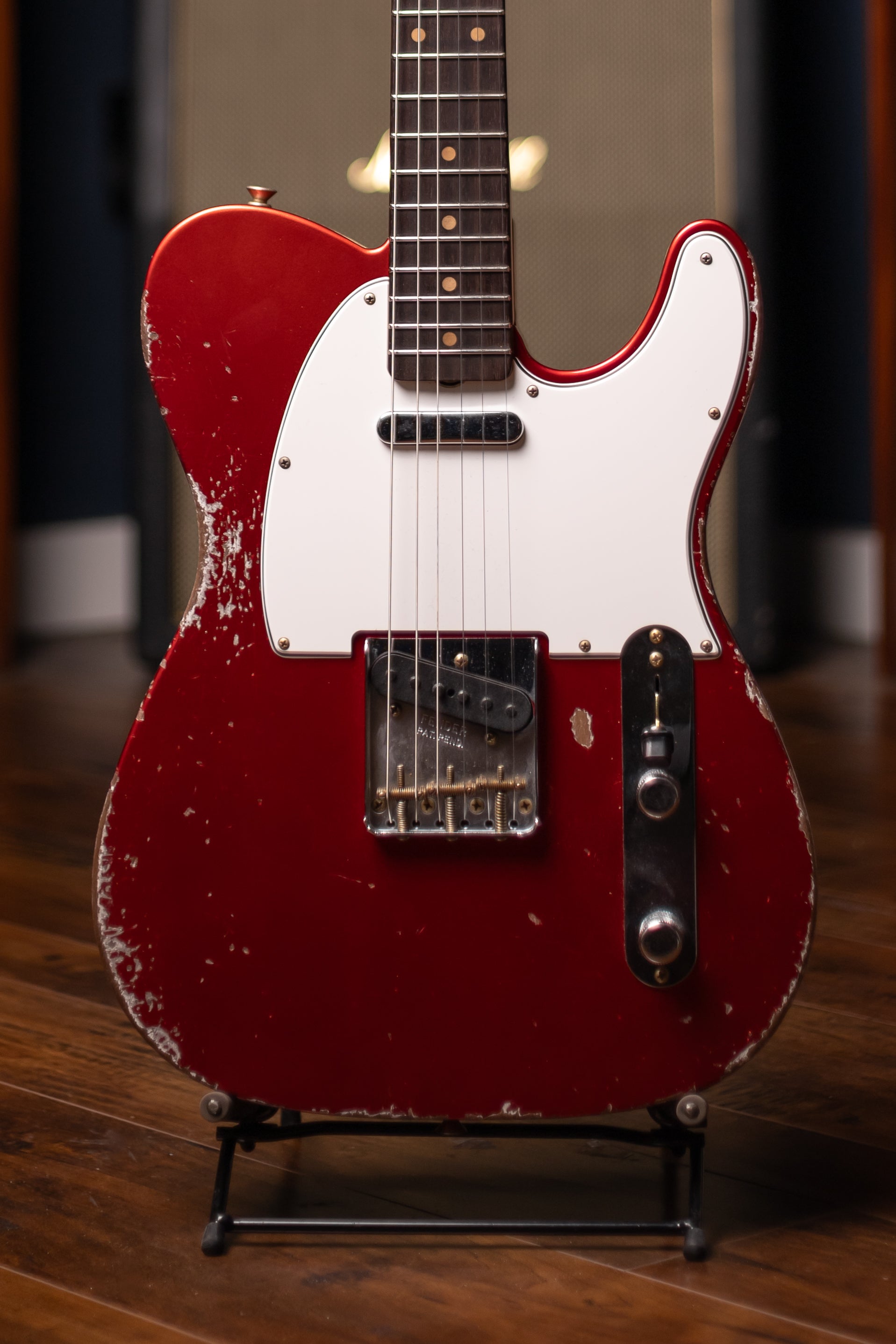Fender Custom Shop 1961 Telecaster Heavy Relic Electric Guitar - Faded Aged Candy Apple Red