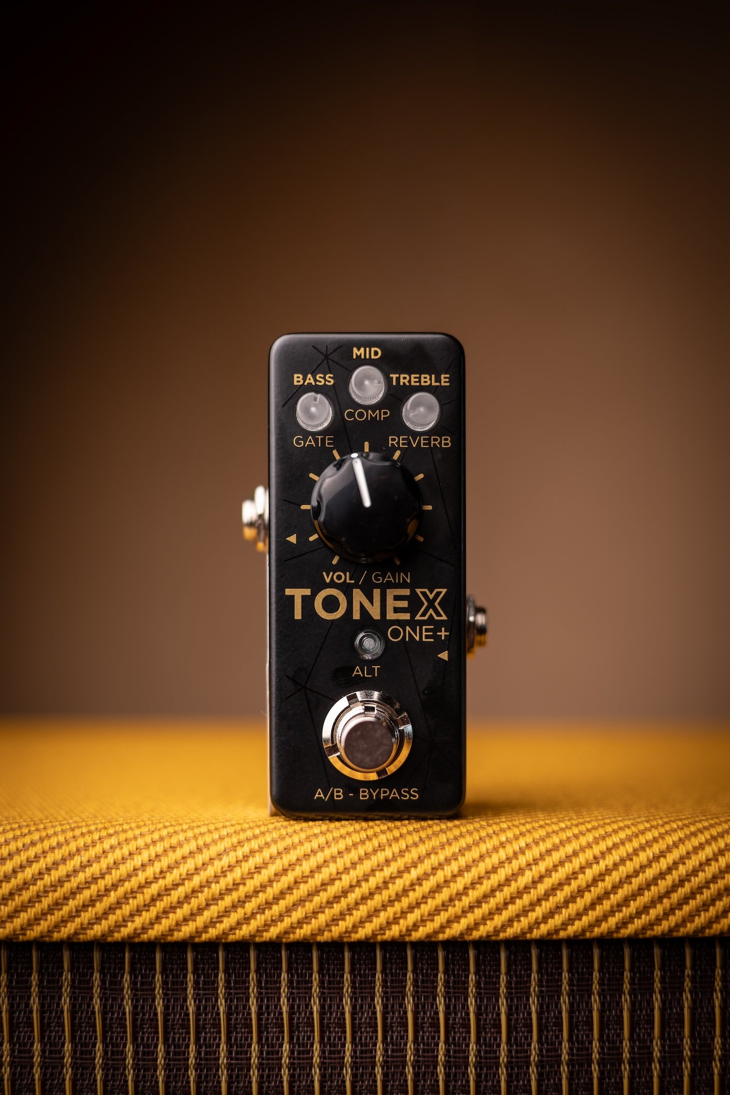 IK Multimedia TONEX ONE+ Amplifier/Cab/Effect Modeling Pedal - Black