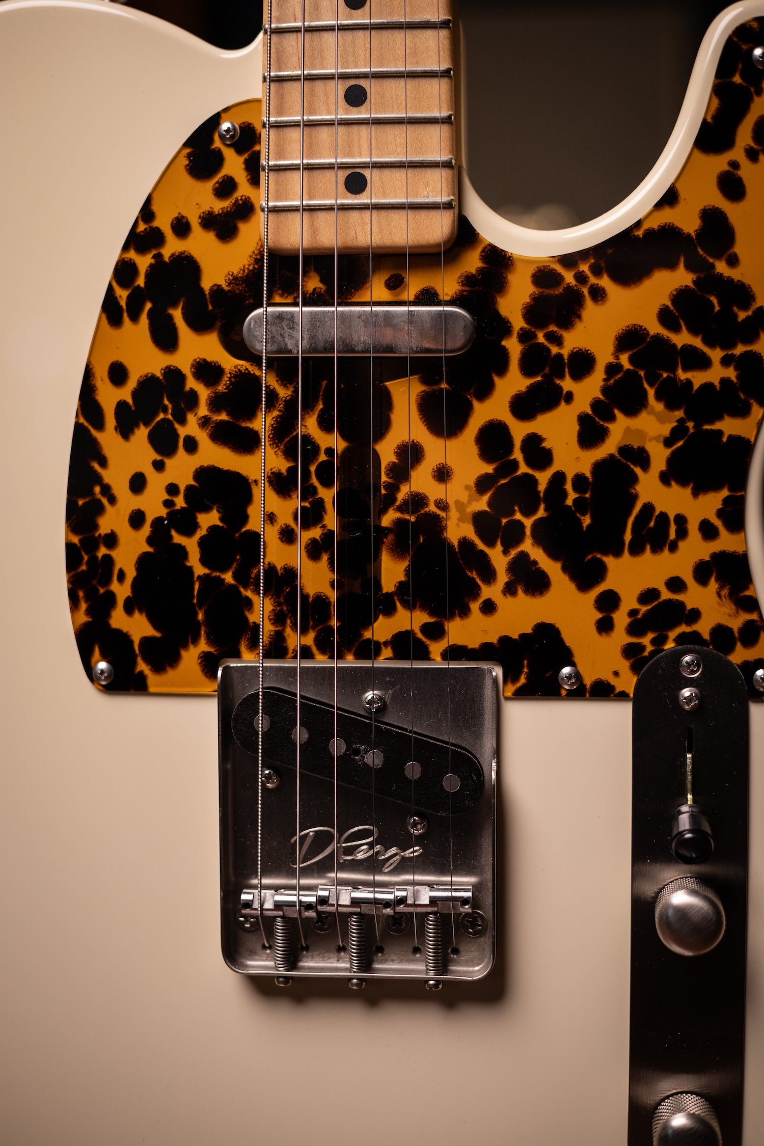 2010 D Pergo Semi Hollow Electric Guitar - Aged Bakersfield