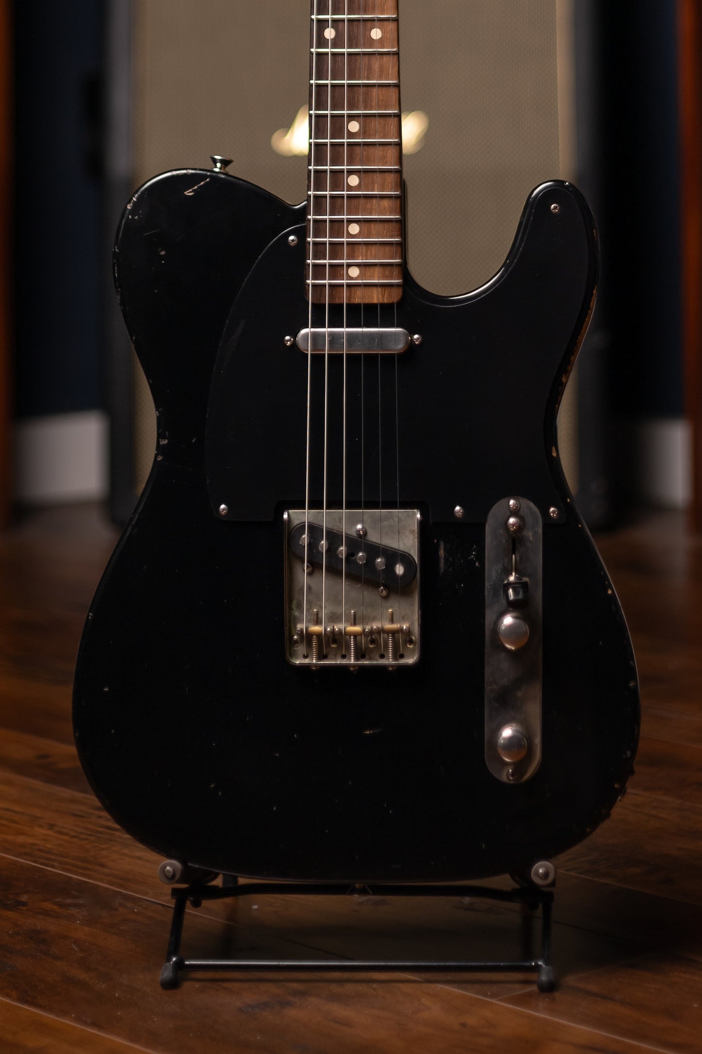 2021 Frugoni Relic Telecaster Electric Guitar - Black