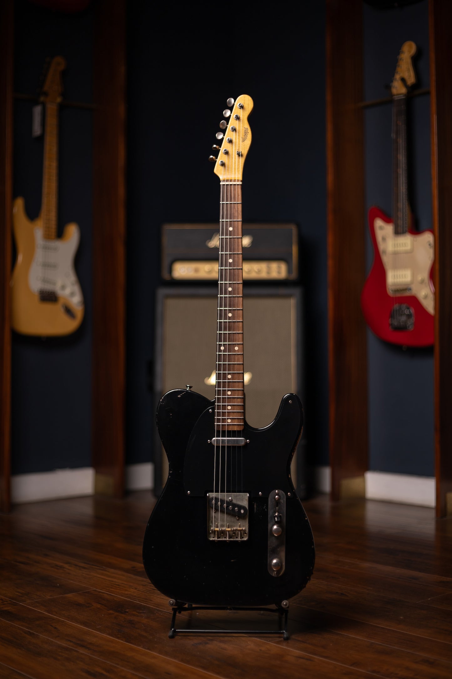 2021 Frugoni Relic Telecaster Electric Guitar - Black