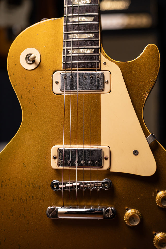 1971 Gibson Les Paul Deluxe Electric Guitar - Goldtop