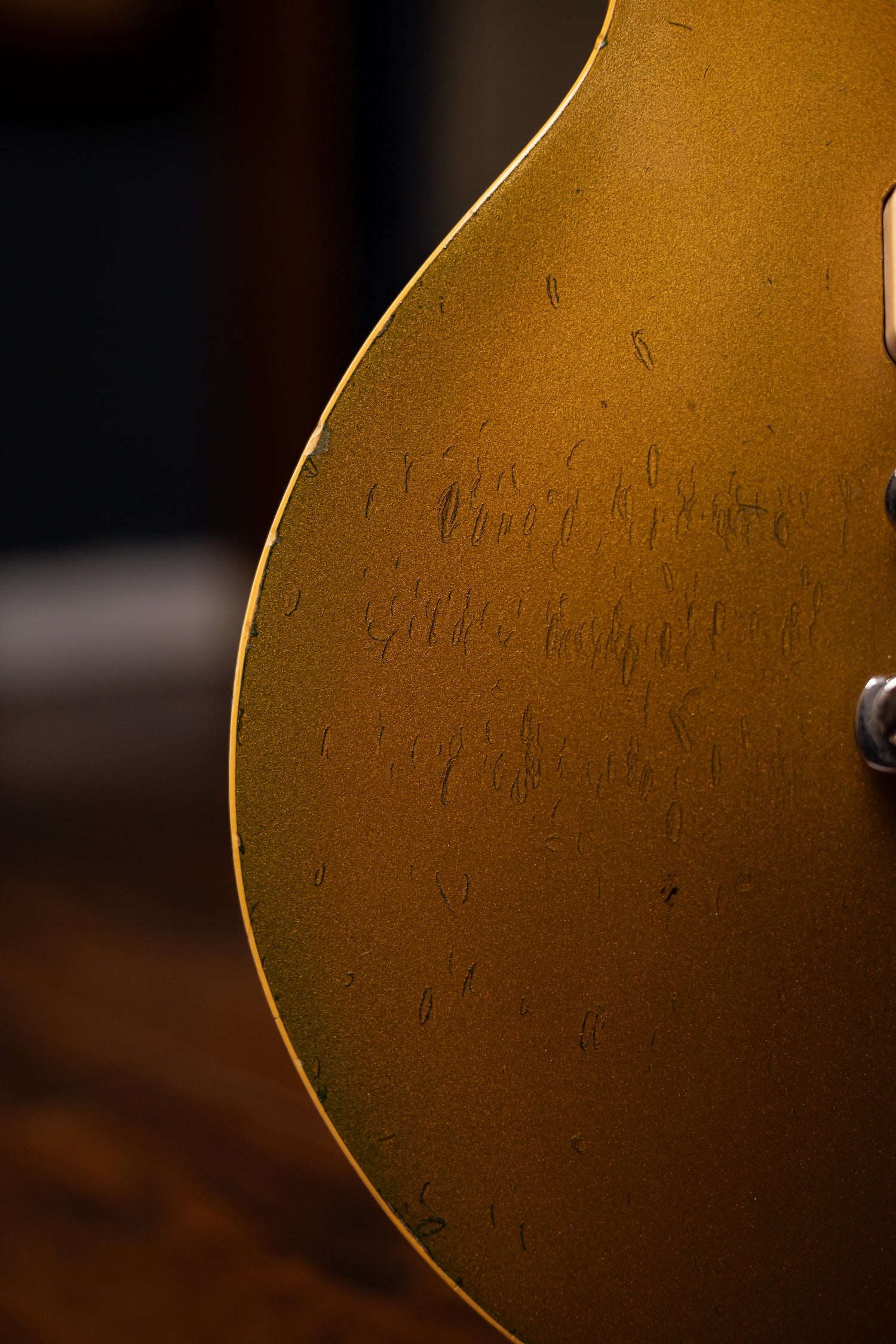 1971 Gibson Les Paul Deluxe Electric Guitar - Goldtop