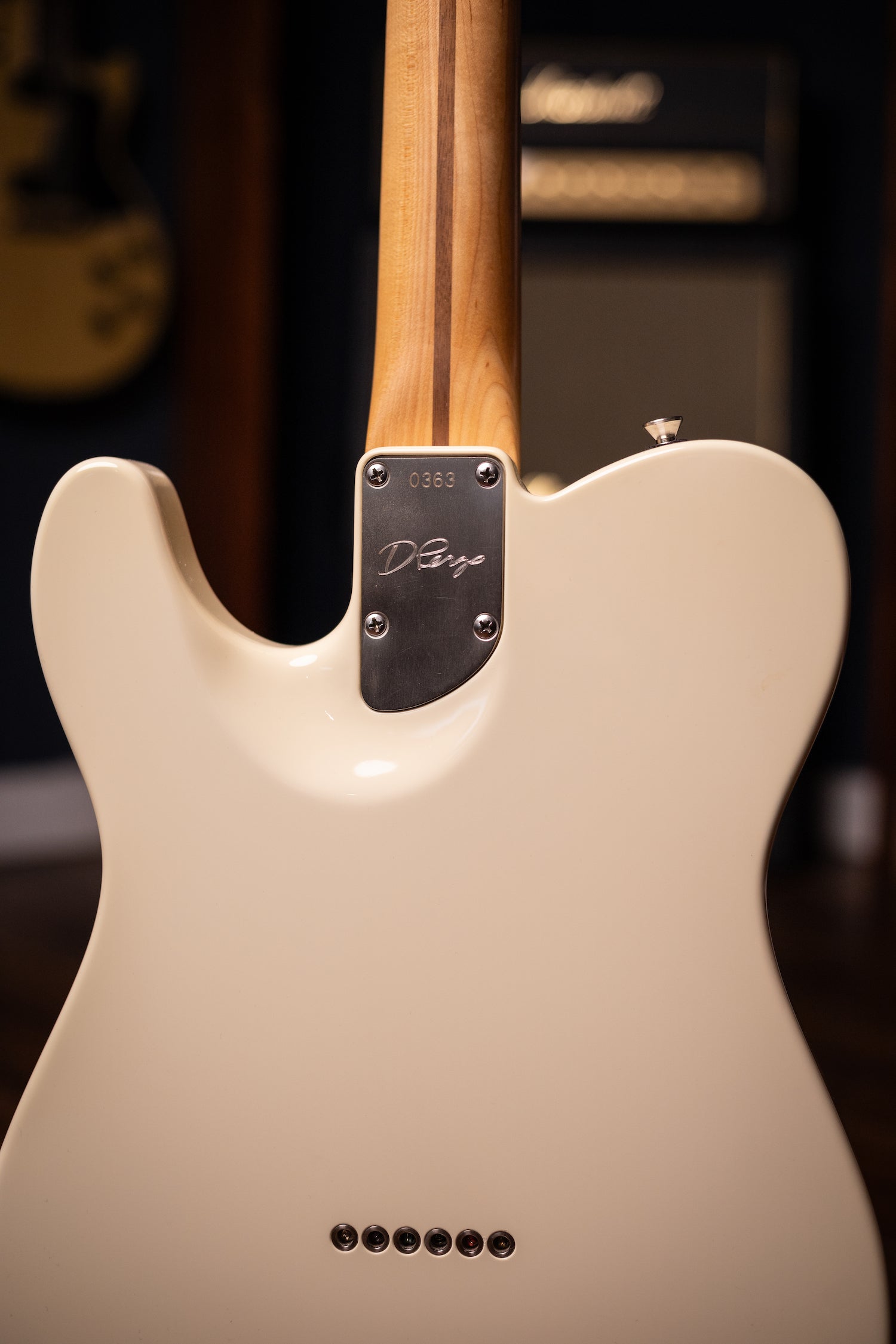 2010 D Pergo Semi Hollow Electric Guitar - Aged Bakersfield