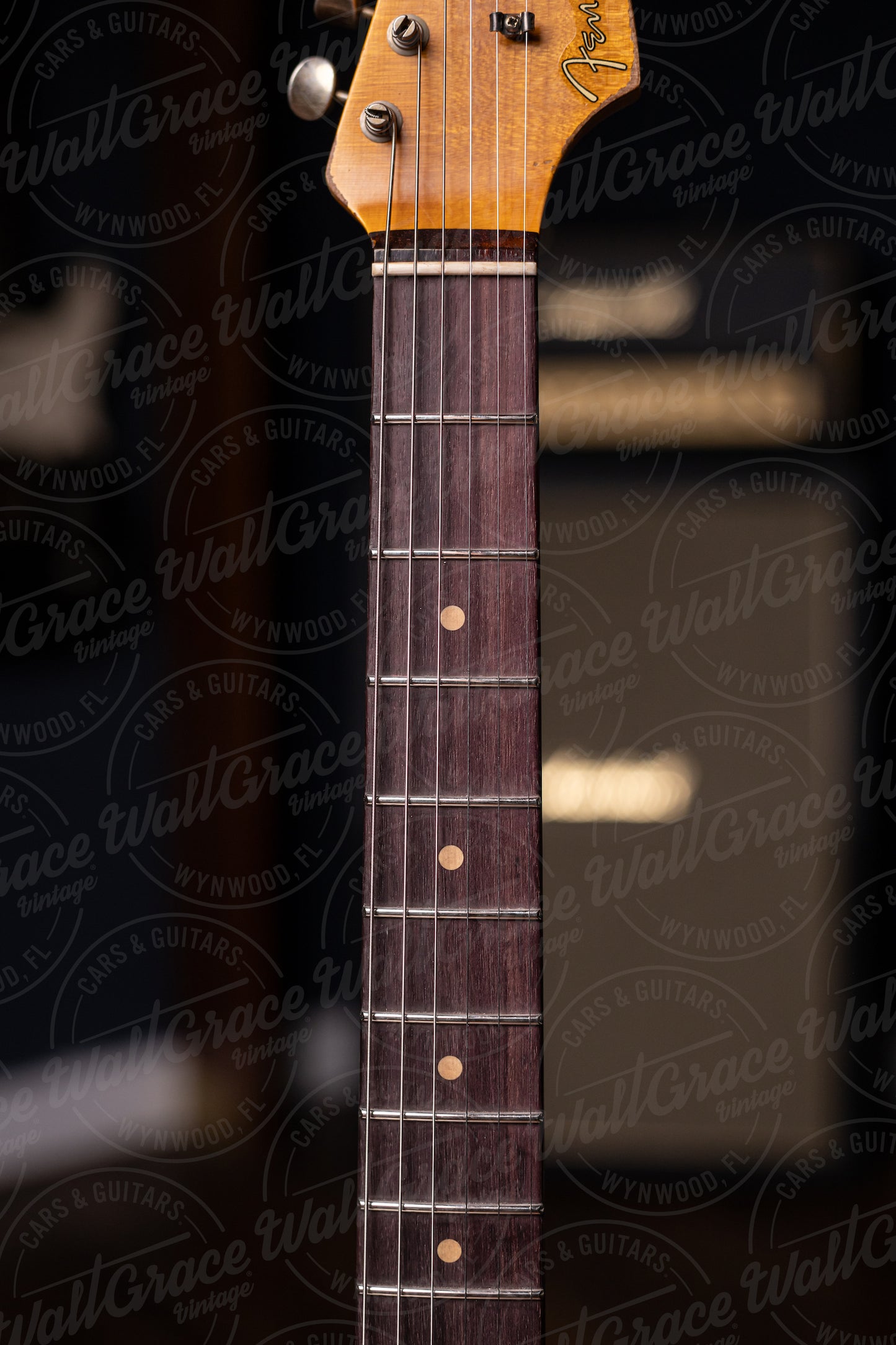 Fender Custom Shop '61 Stratocaster Heavy Relic Electric Guitar - Aged Ocean Turquoise over 3-Tone Sunburst