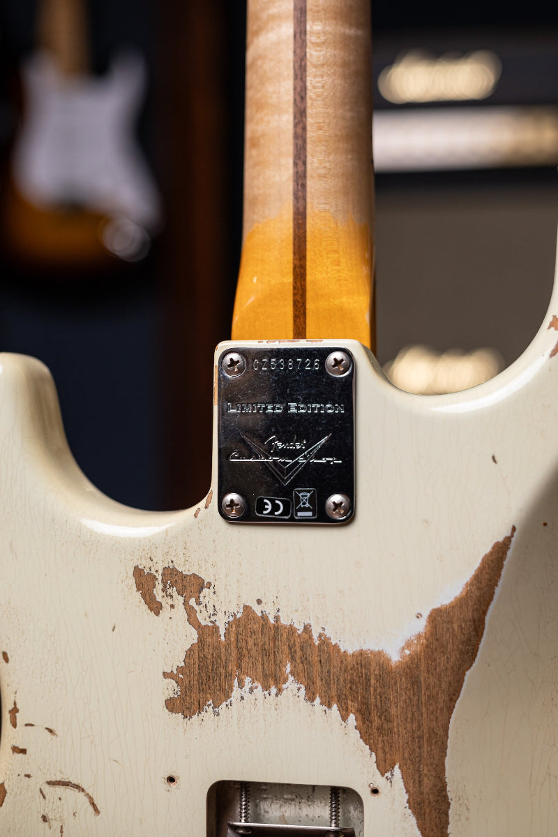2018 Fender Custom Shop Wildwood 10 LTD Stratocaster Heavy Relic Electric Guitar - Tomatillo Green