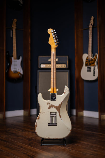 2018 Fender Custom Shop Wildwood 10 LTD Stratocaster Heavy Relic Electric Guitar - Tomatillo Green