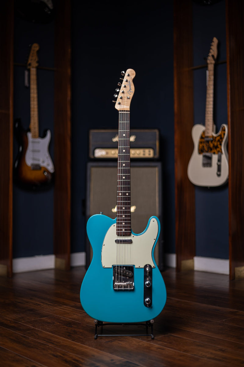 2013 Fender Custom Shop Wildwood 10 1961 Telecaster NOS Electric Guitar - Miami Blue