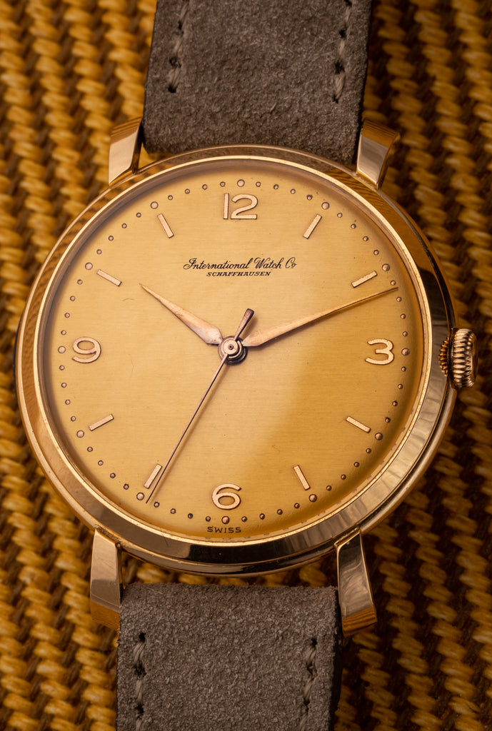IWC “Calatrava Style” Cal. 89, Rose Gold Wristwatch, Circa 1960s