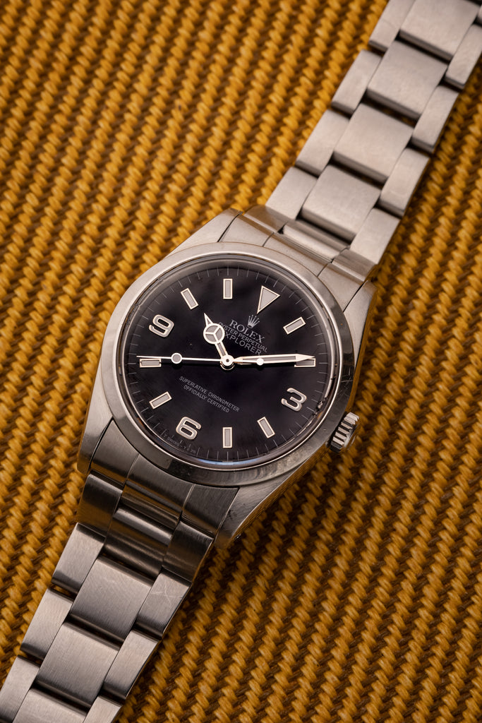 Rolex Explorer, Stainless Steel Wristwatch, Ref. 14270,  Circa 1992