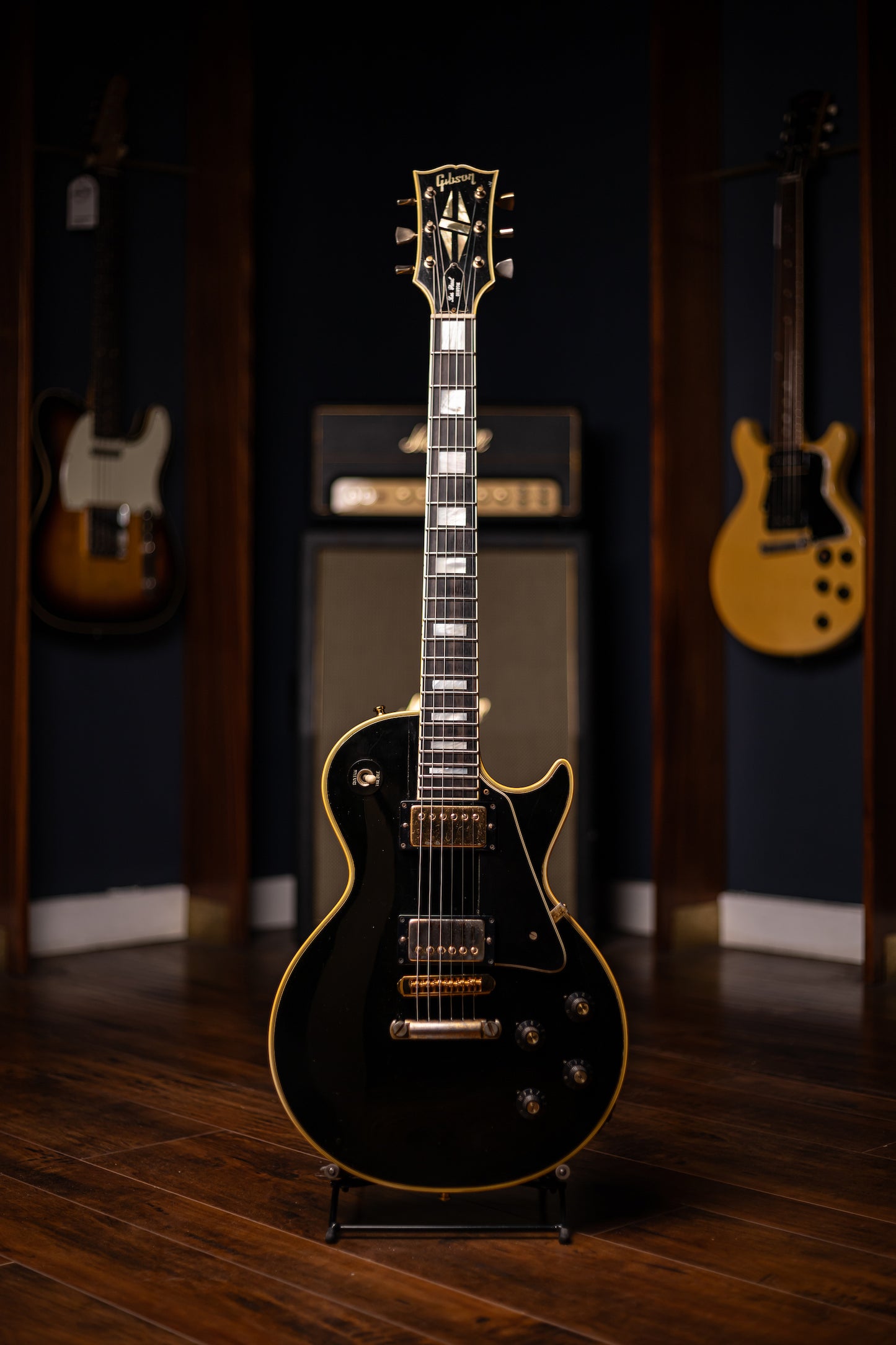 1969 Gibson Les Paul Custom Electric Guitar - Ebony
