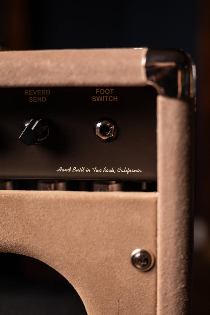 IN STOCK - Two-Rock Vintage Deluxe 35 Watt Head - Dogwood Suede, Brown Chassis