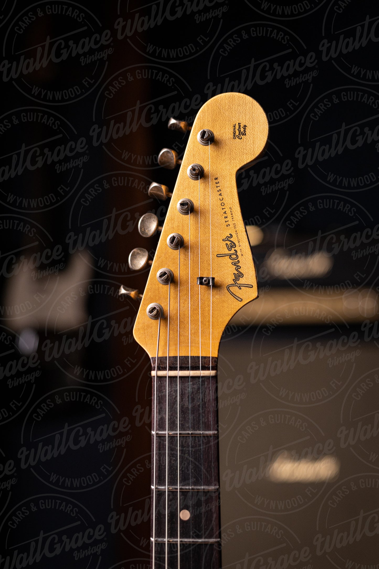 Fender Custom Shop 1959 Stratocaster Relic Electric Guitar – Faded Aged Lake Placid Blue