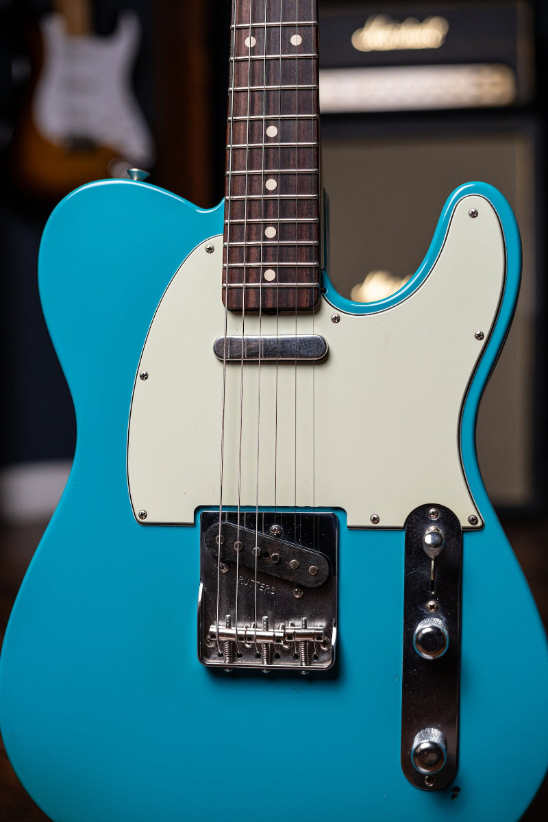 2013 Fender Custom Shop Wildwood 10 1961 Telecaster NOS Electric Guitar - Miami Blue