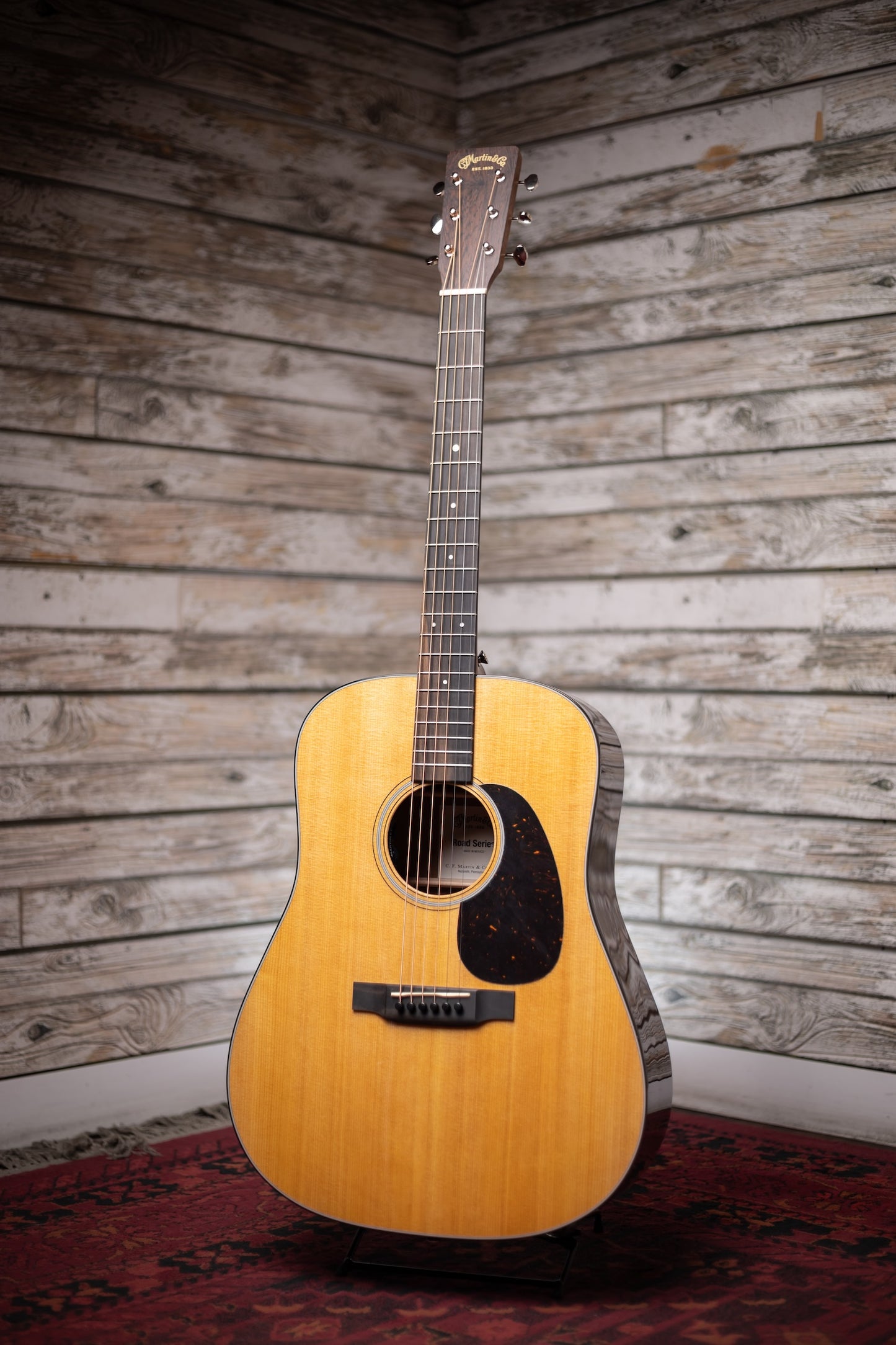 Martin D-12E Retro Road Series, D-14 Fret, Acoustic Electric Guitar - Aging Toner