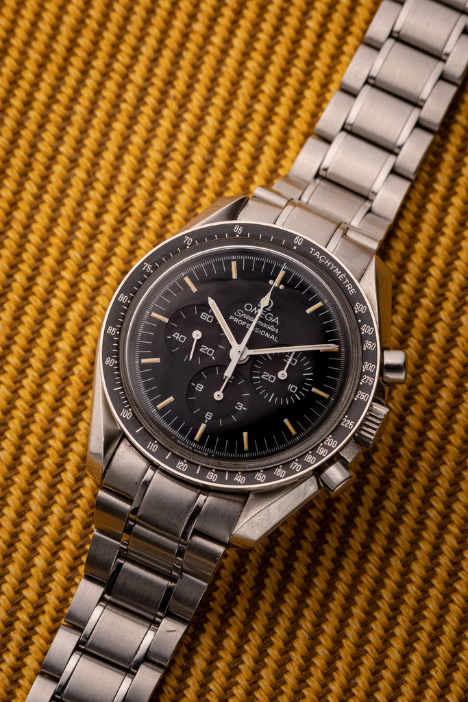 Omega Speedmaster, Stainless Steel Chronograph Wristwatch, Ref. 3572.5, Full-set, Circa 1990s