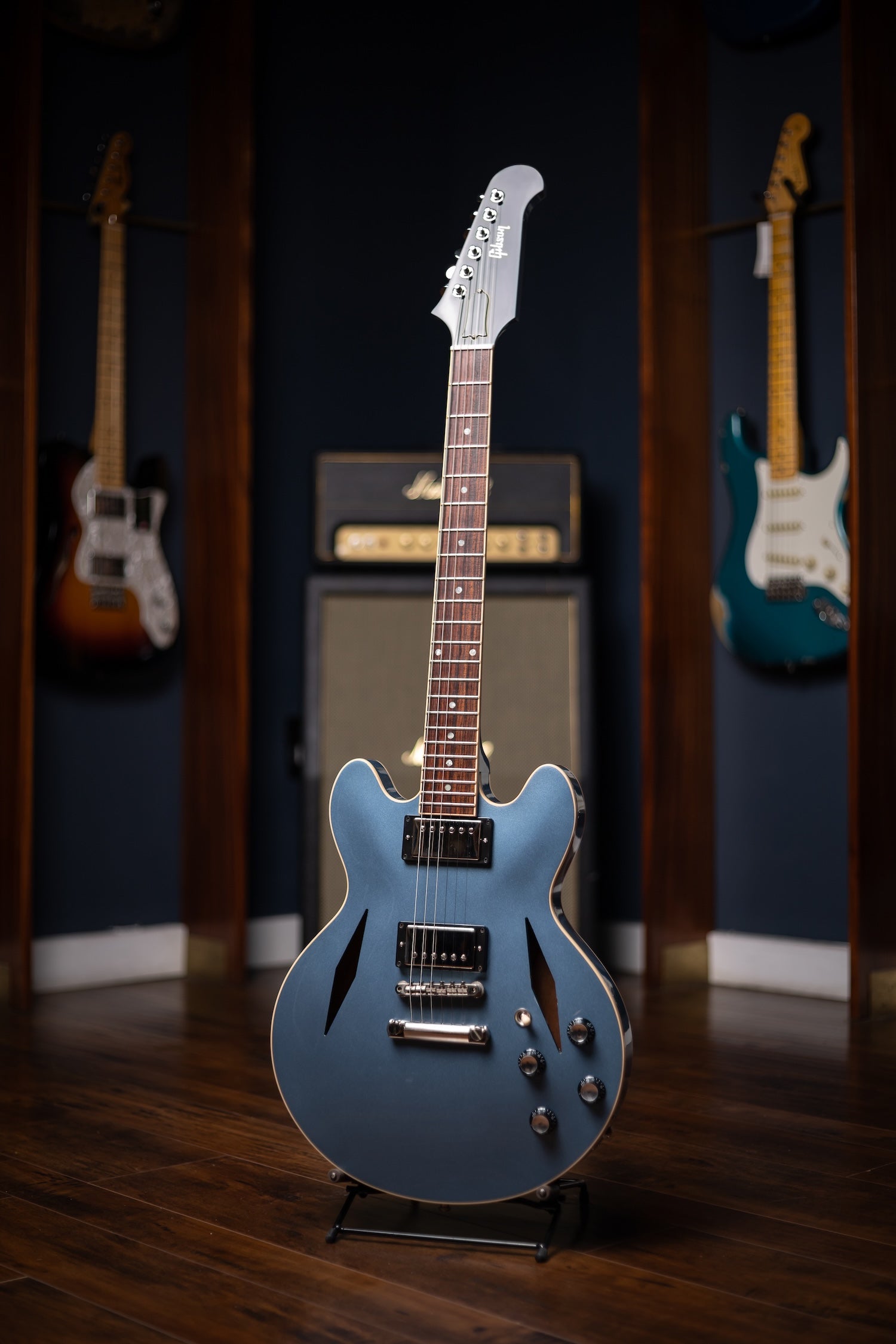 2013 Gibson Custom Shop CS-336 NRH - Pelham Blue
