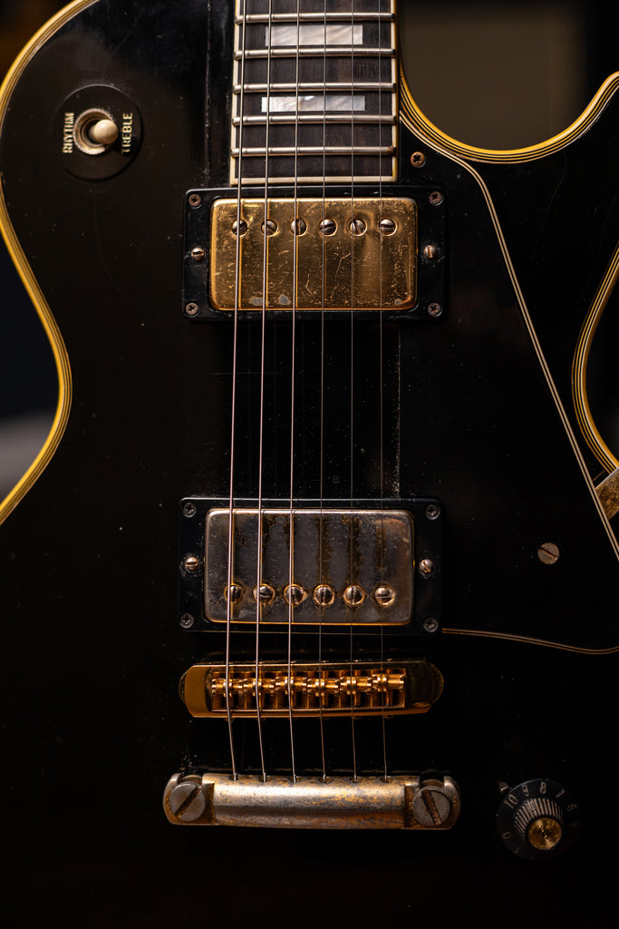 1969 Gibson Les Paul Custom Electric Guitar - Ebony