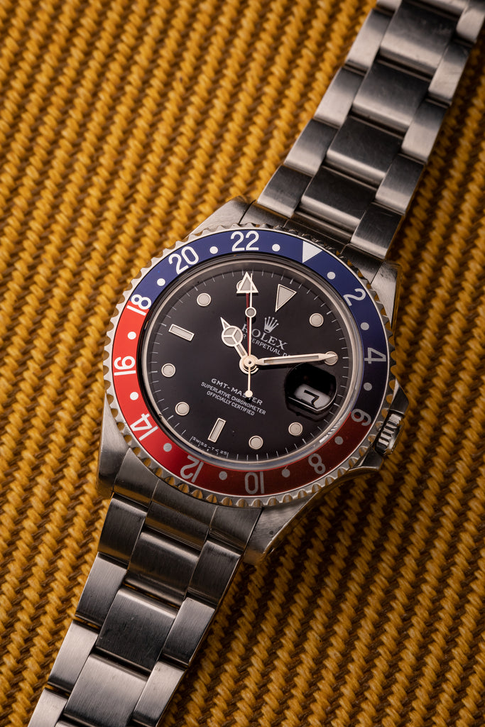 Rolex GMT-Master, Stainless Steel Wristwatch, Ref. 16700, Full-set, Circa 1993