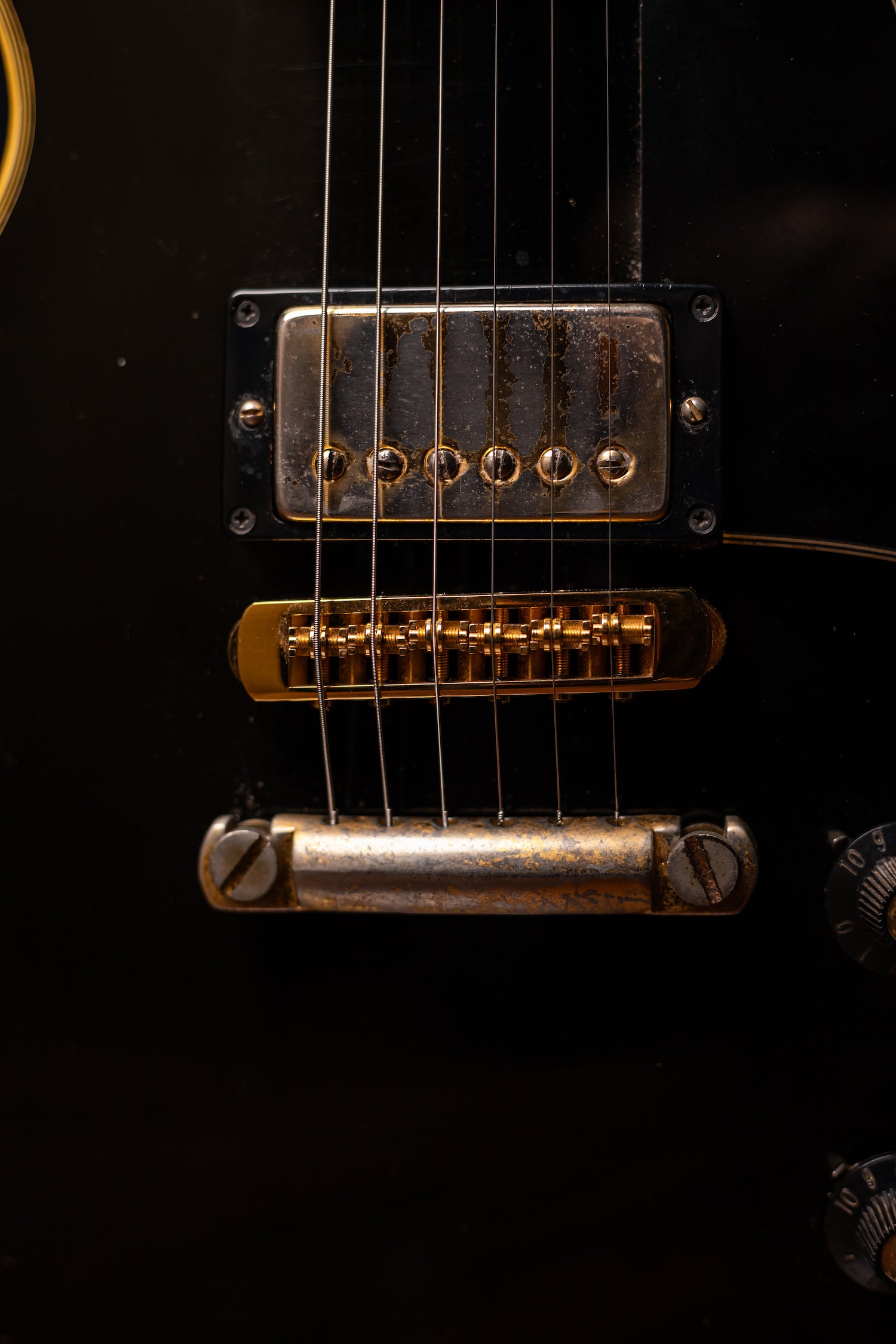 1969 Gibson Les Paul Custom Electric Guitar - Ebony