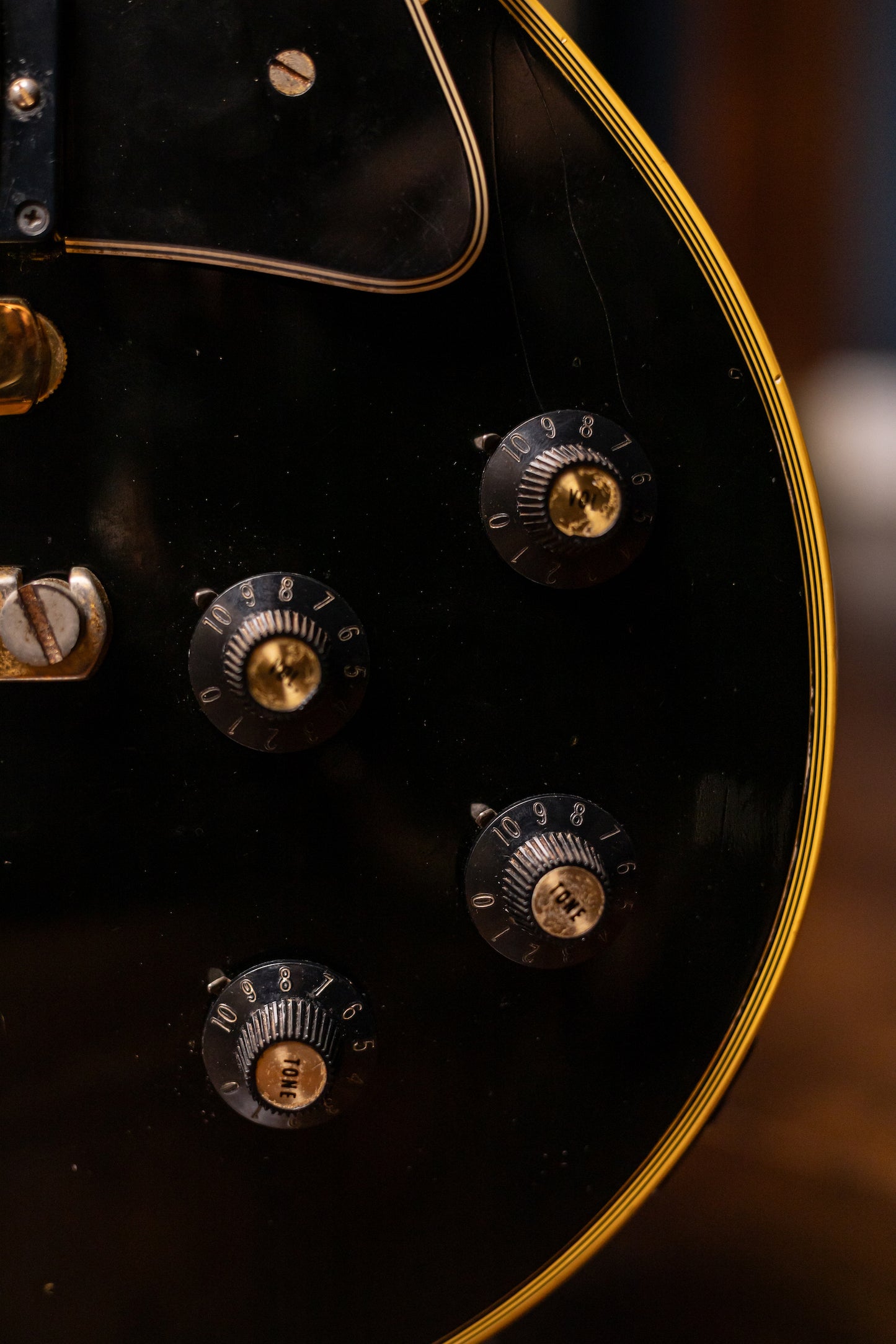 1969 Gibson Les Paul Custom Electric Guitar - Ebony