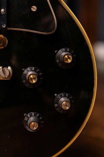 1969 Gibson Les Paul Custom Electric Guitar - Ebony