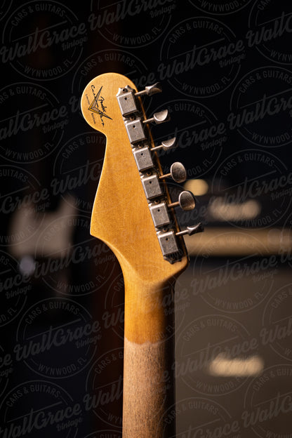 Fender Custom Shop 1959 Stratocaster Relic Electric Guitar – Faded Aged Lake Placid Blue