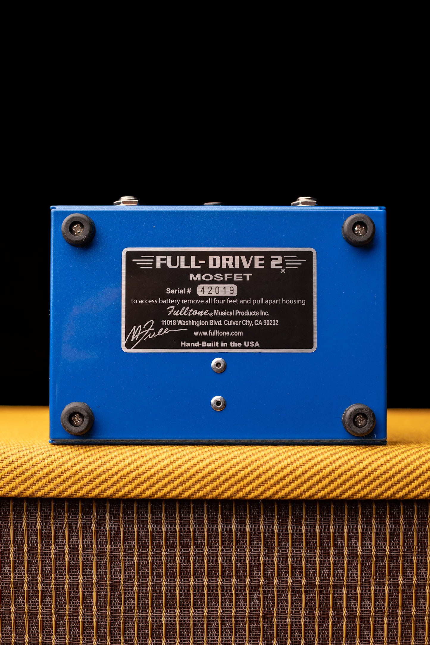 Pre-Owned Fulltone Full-Drive 2 Mosfet Overdrive Distortion